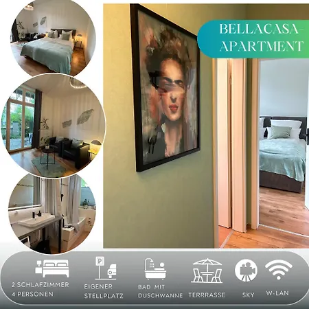 Apartment Mintara Komfort Mit Grill -terrasse, Sky Und Parkplatz