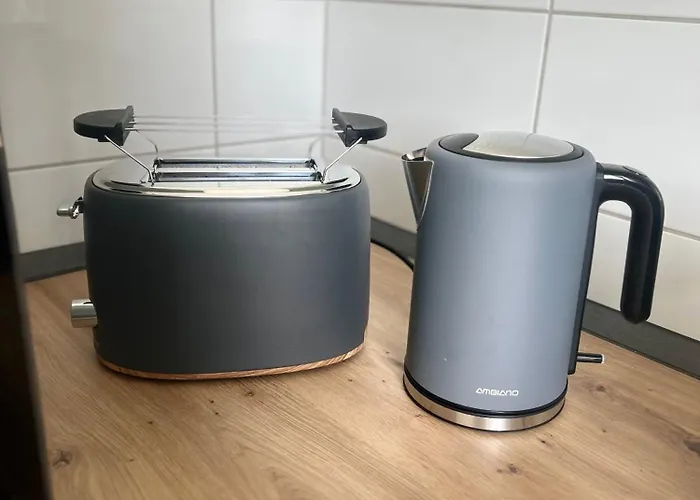 Mintara Komfort Mit Grill -terrasse, Sky Und Parkplatz Magdeburgo