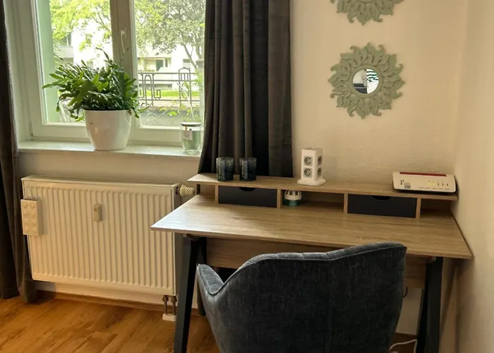 Mintara Komfort Mit Grill -terrasse, Sky Und Parkplatz * Magdeburgo